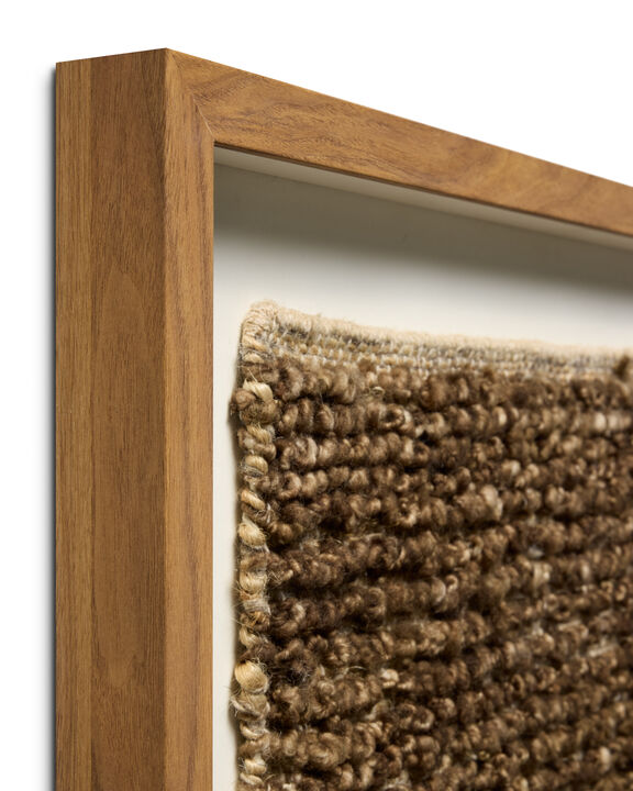 Coffee Bean Brown/Beige 2'10"x2'10" Wall Art